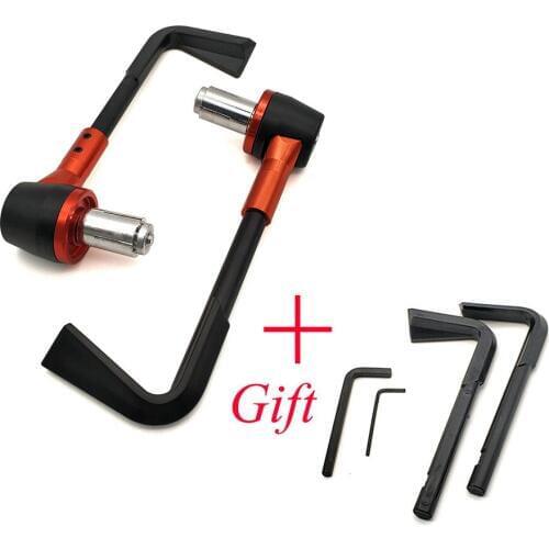 Universal Motorcycle clutch Levers Protection the event of an accident for Kawasaki Ninja GPZ500 EX500 650R ER6F ER6N ZX6 ZX9R