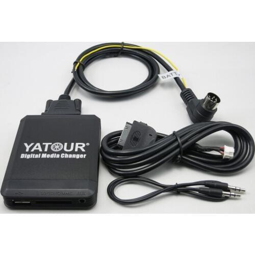 Yatour YT-M07 for iPod iPhone USB SD AUX Digital Media Changer For Volvo HU-xxx C70 S40 S60 S80 XC70 V70 V40 Audio Car MP3 Playe