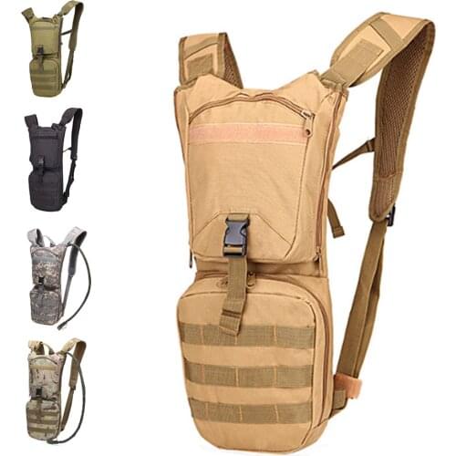 15L Molle Tactical Backpack 600D Military Hiking Bicycle Water Bag Hydration Outdoor Sports Cycling Climbing Camping Bag Army