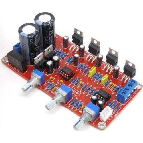 2.1 TDA2030A+NE5532 18Wx2+36W Subwoofer Stereo amplifier Amp Board 12V AC Dual
