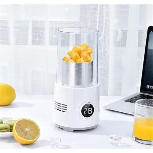 2 in 1 Fast Cooling Cup Heater Cup Electric Cooler Pop Cans Beverage Coffee Milk Warmer Drinks Holder Warmer Mug Cooler Cup