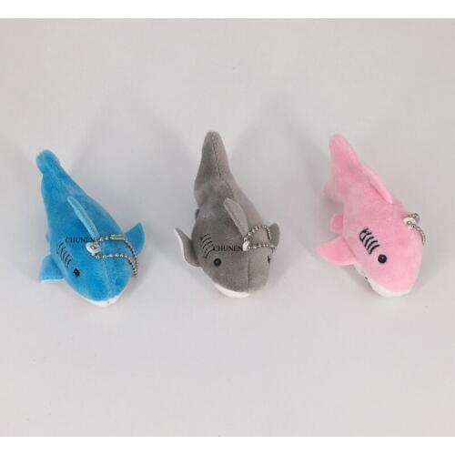 3Colors , 6CM Little Plush Shark Stuffed Animal Doll , Gift Plush Toy