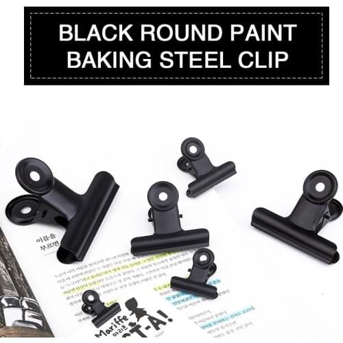 30p 31mm Powerful Metal Clip Stationery Office Supplies Household Folder Fixing Small Book Clip Extra Large Sketch Board Drawing