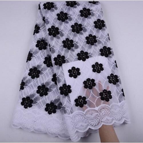 African Lace Fabric 2019 Red High Quality 5 Yards African Tulle Lace Fabric French Net Lace Fabric For Evening Dress F1505