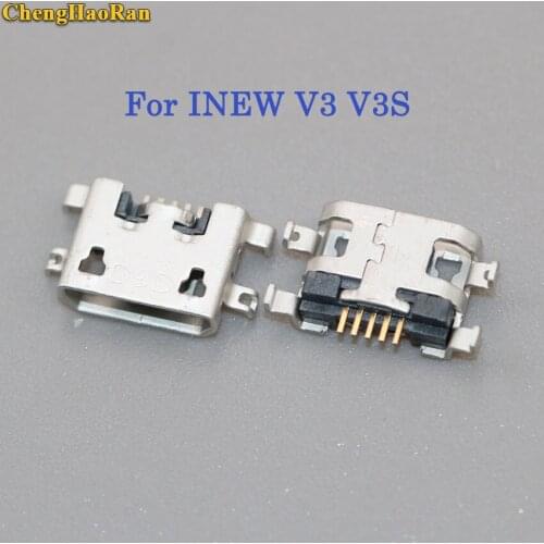 ChengHaoRan 2-10pcs Micro USB Jack Connector Charging Port DC Power Socket usb jack For INEW V3 V3S