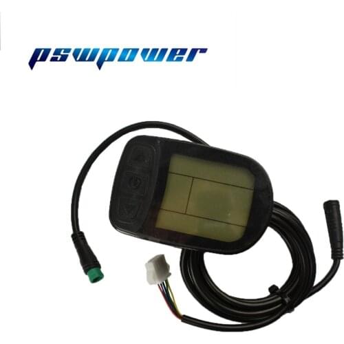Ebike 24V 36V 48V intelligent black KT- LCD5 Control Panel LCD Display Electric Bicycle bike Parts for KT controller
