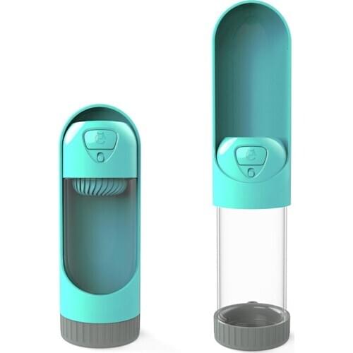 Activated carbon filter cup Dog Cat Health Feeding Bottles Portable Pet Cups Drinking pet Feeders Travel Water Cups Bottle