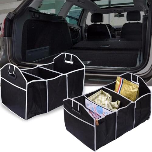 HOT SALE Trunk Thickening Storage Bag Car Tool Storage Box Non-woven Foldable Car Storage Miscellaneous Box Dropshipping