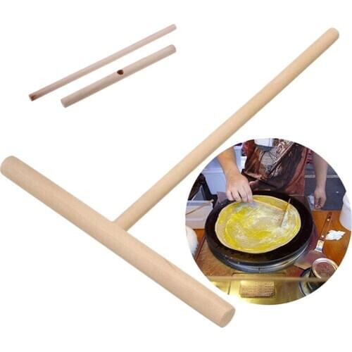 Pancake fruit rake round pancake fruit tool T shape egg cake scraper diy batter