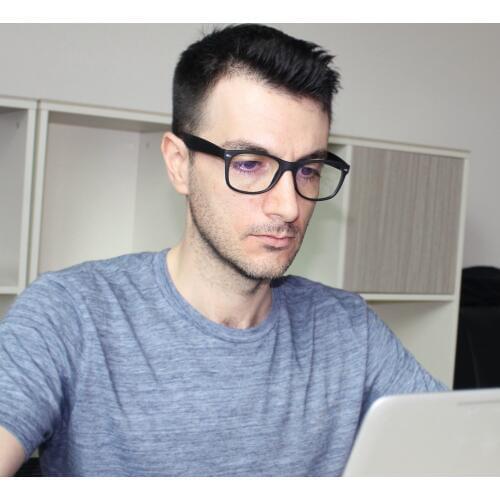 Anti Blue Rays Lenses Computer Glasses Unisex Retro Eyewear Frames Vintage Full Frame Vintage Gift Frame Spectacle 2140