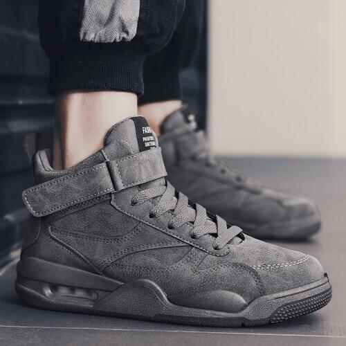 Autumn New Mens High Top Casual Shoes High Quality Comfortable Brand Men Sneakers Light Breathable Trend Flats Shoes