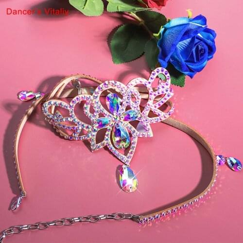 Belly Dance Belt Diamond-Studded Waist Chain Oriental Dancing Female Adult Temperament Rhinestone Performance Accessories