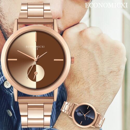 Luxury Fashion Mens Minimalist Watches black Stainless Steel Mesh Band Watch Men Business Casual Analog Quartz clock relogio