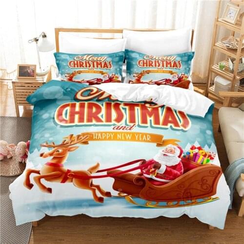 Christmas Car Bedding Set For Bedroom Soft Bedspreads For Bed Home Comefortable Duvet Cover Quilt Cover And Pillowcase