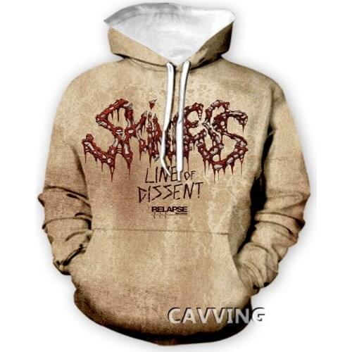 CAVVING 3D Printed Skinless Band Hoodies Hooded Sweatshirts Harajuku Tops Clothing for Women/men