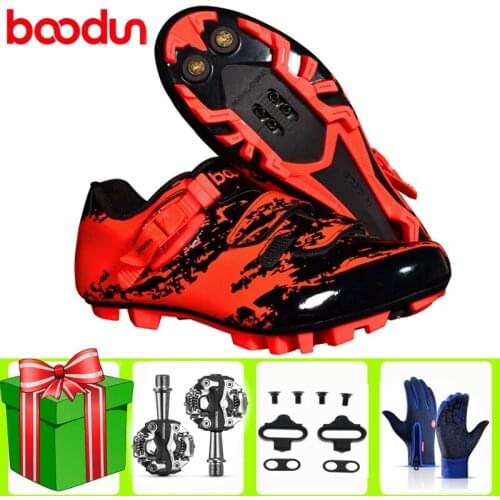 BOODUN Cycling Shoes Sapatilha Ciclismo Mtb Add Pedals Set Sporting Sport Nylon TPU Soles Mountain Bike Bicycle Bicicleta