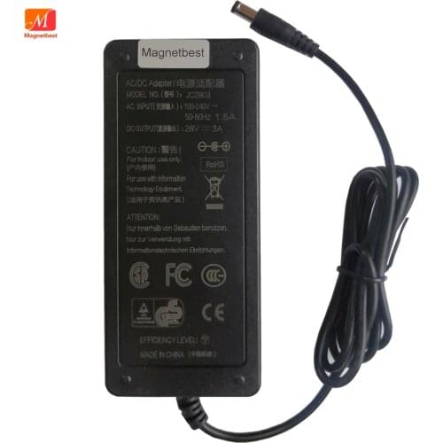 High Quality 28V 3A 84W AC DC Adaptor 28V3A Switch Power Supply Adapter Charger DC 5.5*2.5/2.1mm