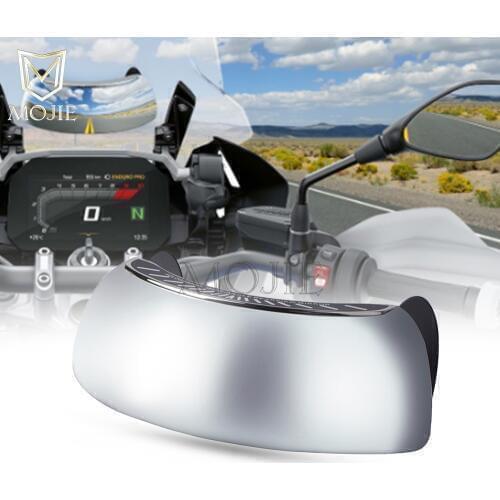 Motorcycle 180 Degree Safety Rearview Mirror Give Full Rear View For KAWASAKI Z250 SL KL KLR 250 650 KLF 110 185 220 300 400