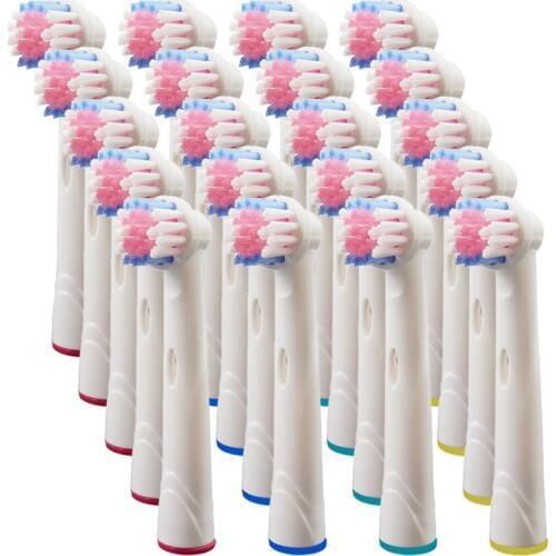 20 pcs of oral B electric toothbrush head replacement Braun toothbrush hygiene oral vitality nozzle victory