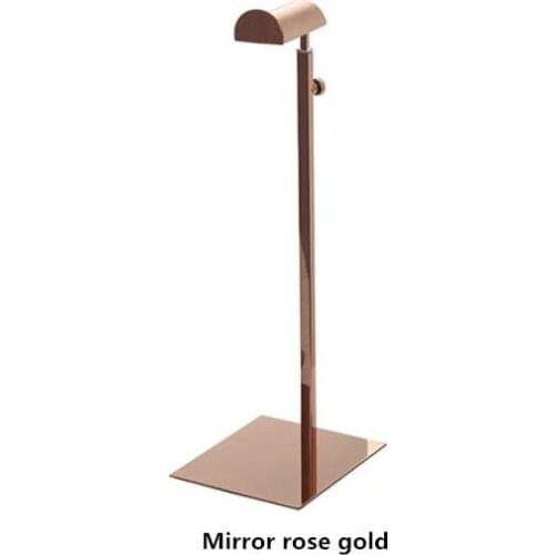 Free shipping stainess steel handbag display stand men/women bags display rack adjustable hat wig Purser holder rack