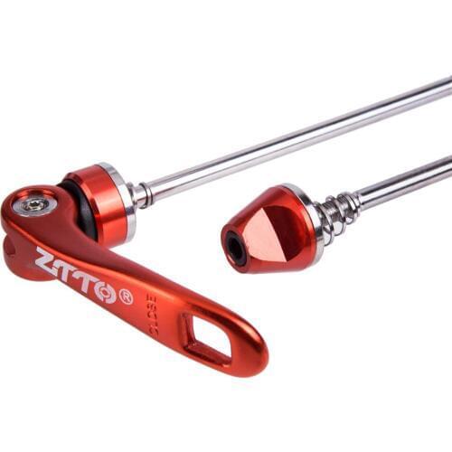 ZTTO MTB Road Bike Quick Release Alloy Cycling Wheel Hub Skewers Set Hub Quick-release Lever mtb skewers 100 135mm Bike Parts