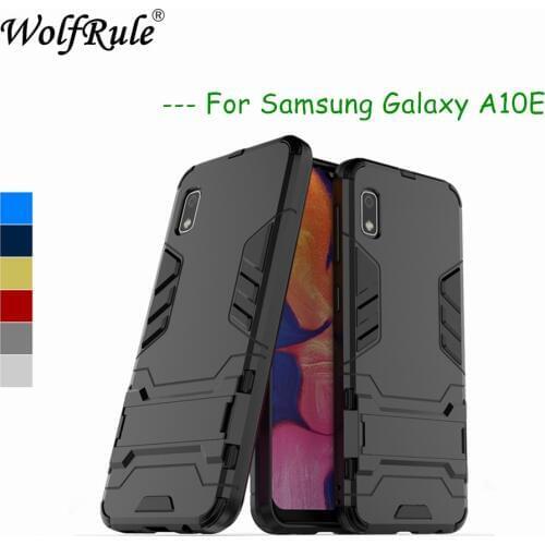 For Cases Samsung Galaxy A10E Cover Soft Silicone + Plastic Kickstand Case For Samsung Galaxy A10E Case For Samsung A10E Funda
