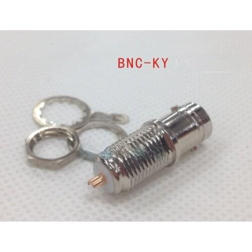 All copper material RF Coaxial Connector Extended Q9 female base BNC Video Socket BNC50KY Socket