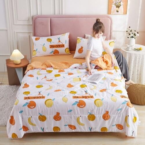 Summer Three/four Piece Summer Quilt Dormitory Single and Double Summer Quilt Air-conditioned Quilt