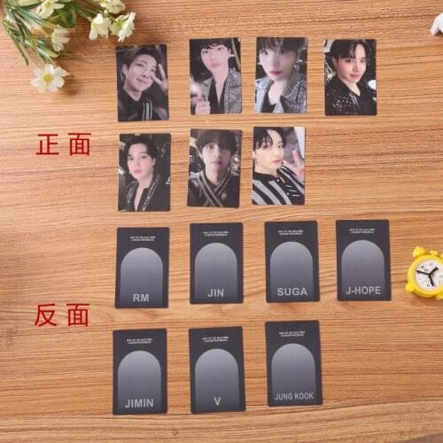 MEW KOREA KPOP Bangtan Boys Map Of The Soul Same Photocard ONE Memebers LOMO Cards Premium Photos