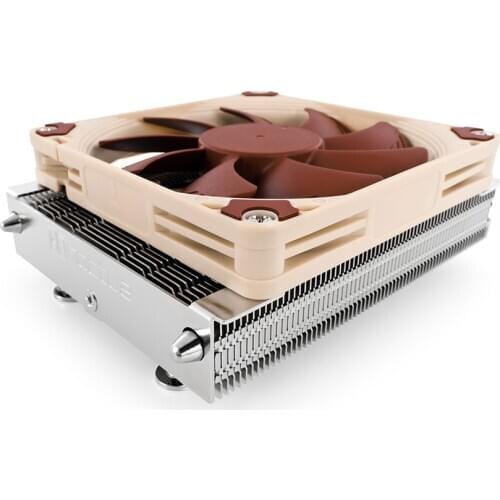 Noctua NH-L9a-AM4 2 HeatPipe 37mm ultra-thin CPU Cooler fan for HTPC small chassis cooling fan PWM premium fan For AMD/AM3/AM4