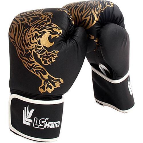 Kick Boxing Gloves For Men Women PU Karate Muay Thai Guantes De Boxeo Free Fight MMA Sanda Training Adults Kids Equipment
