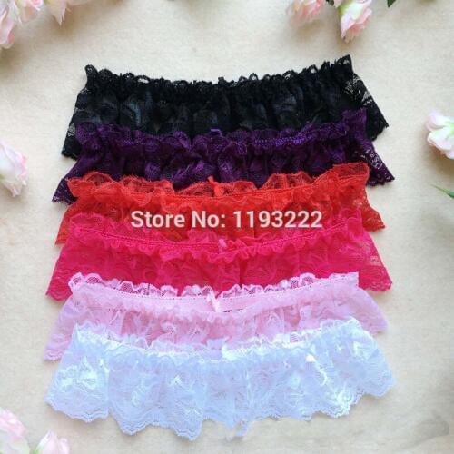 Sexy Cosplay Bridal Maid Wedding Gift accessories Lace Leg Garter Belt Bridal Party Thigh Harness Loop