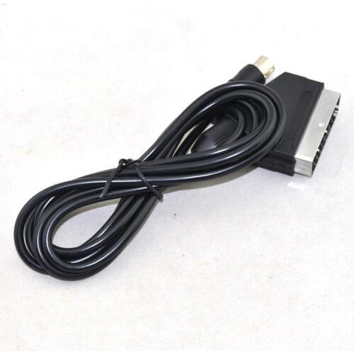 RGB Scart Cable for SEGA Mega Drive 2 for Genesis 2 EU Plug NTSC console( not fit PAL console)
