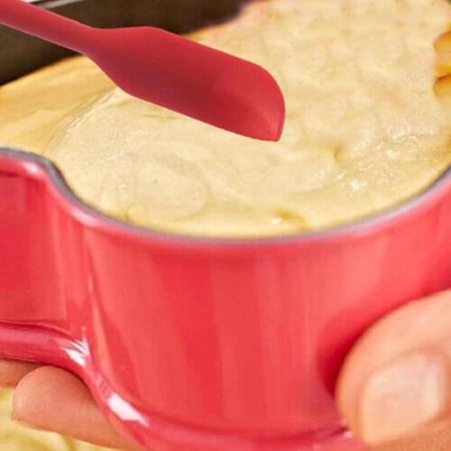 Silicone Spatula Set Include 4 Long Mini Spatulas Heat Free Confectionery Kitchen Pastry Resistant Utensils Bpa Baking Spat J8S3