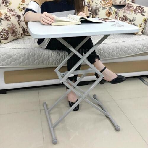 Folding Table Simple Household Table Portable Plastic Lift Computer Table Rectangular Place Small Square Table