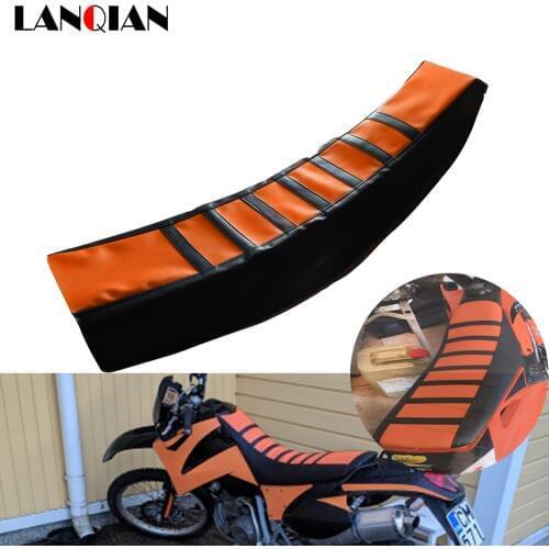 Motorcycle Universal Seat Cover dirtbike Rubber Striped Soft seat cover For 125 900 SMT 690 SMC R 690 ENDURO R Off-road car