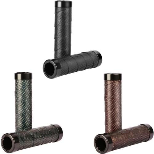 Bicycle Handle Grip Cover Anti-Skid Lock Bike Handlebar Cover Shock Absorption EVA Bike Grip Cover With Handle End Plugs