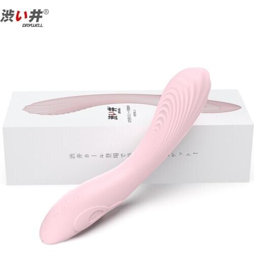 DRY WELL Vibrators for Women Soft Japan Silicone Dildo Vibrator Female Sex Toy Vibrator Women Anal G Spot Clitoris Stimulato