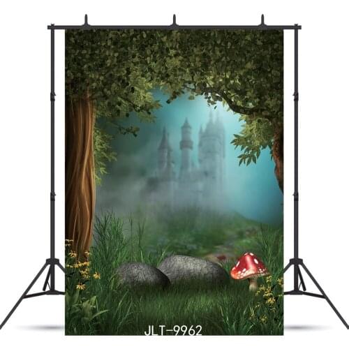 Vinyl Photographic Background Customized Forest Mushroom Flowers For Wedding Baby Shower Backdrops Photocall Booth Studio
