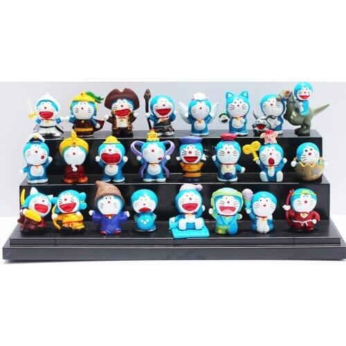 High quality 3-4cm Doraemon figures Nobita Nobi Figure PVC Dolls Shizuka Minamoto Takeshi Goda Dorami Doranikov