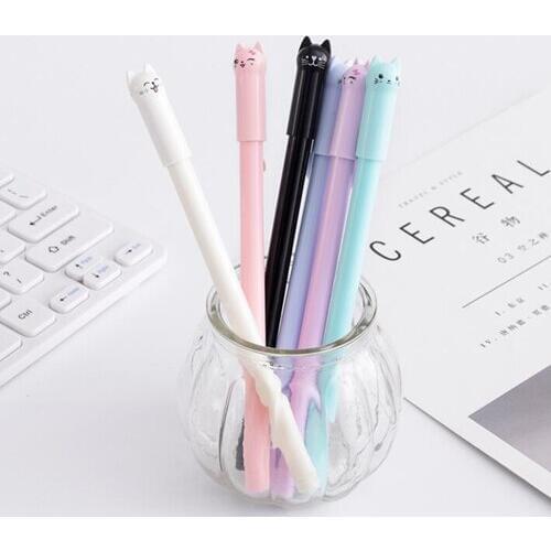 1pc/lot Kawaii expression series gel pen 0.5mm Stationery writing pen Office material Canetas school kids supplies (dd-2903)
