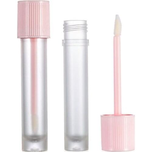 200pcs 4ml Lip Gloss Tubes, Clear Empty Containers Mini Refillable Lip Balm Bottles LG008