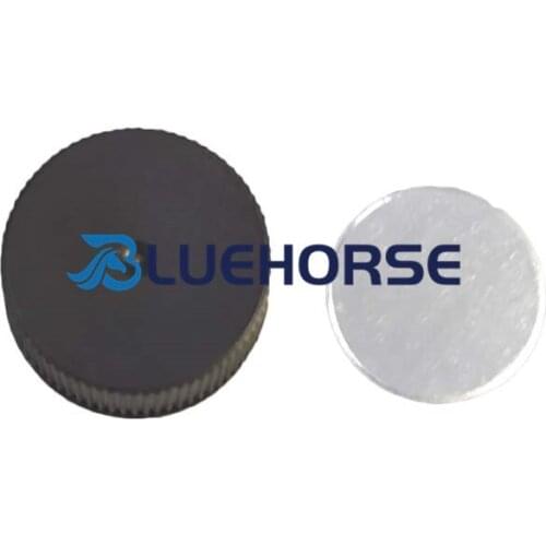 Black bottle cap for Rottweil machine for Rottweil jet code printer recovery manifold block