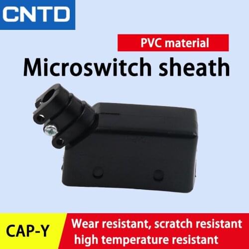 CNTD CAP-Y Microswitch sheath CM micro switch sheath Z-15G base TM protective cover high quality travel limit rubber soft cover