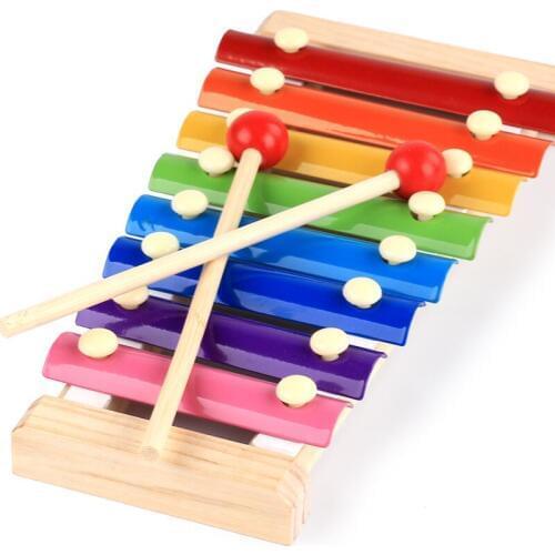 Baby Kids 8-Note Hand Knocks The Xylophone Musical Toys Wisdom Development Learning Early Education Toy