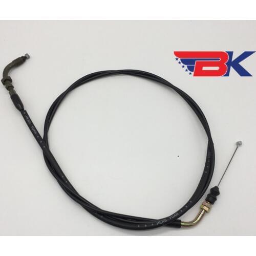 Throttle Cable Gas Cable 78" Double Elbow Style GY6 125CC Chinese Scooter Jonway