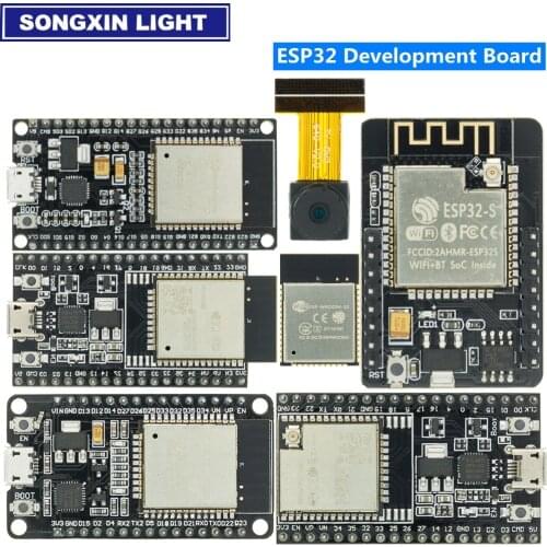 ESP32 Development Board WiFi+Bluetooth Ultra-Low Power Consumption Dual Core ESP-32 ESP-32S ESP 32 Similar ESP8266 ESP32-9102