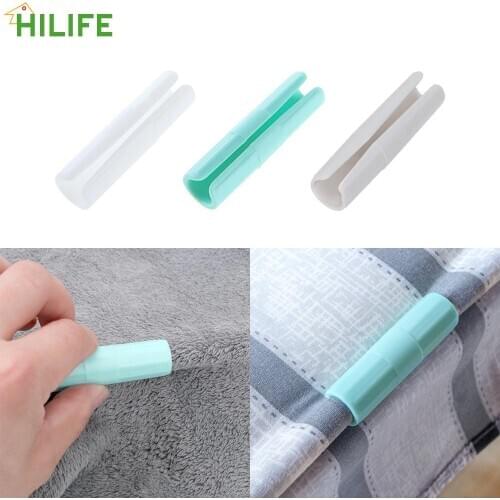 Home Living Blankets Bed Sheet Clip 10 pieces/Set Bed Cover Grippers Holder Fixing Clip Slip-Resistant Clamp ABS Multipurpose