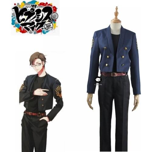 Cosplay Division Rap Battle Hypnosis Mic Mad Trigger Crew Iruma Jyuto New Coat Shirt Pants Halloween Costume For Adult Man