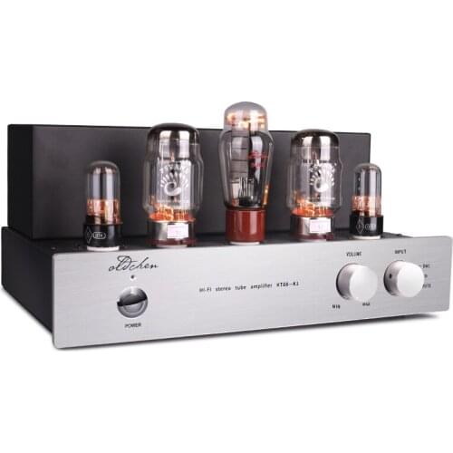 Class A level KT88 tube amplifier, Handmade scaffolding,output power 15W × 2 signal to noise ratio 88dB distortion 1